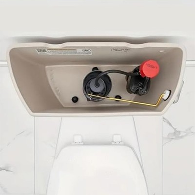 Adjustable Toilet Flush  for System: Easy Install 3-Inch Drain Valve Kit!