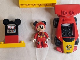 Duplo 10843 Mickey Racer- Missing only the flag.
