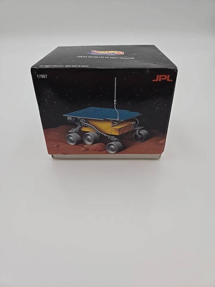 Hot Wheels Sojourner Mars Rover JPL 24K Gold Plated Limited Collector Edition - Image 4 of 4