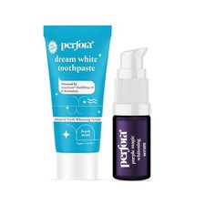 Perfora Teeth Whitening Mini Combo Purple Serum Dream White Toothpaste