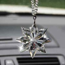 Car Pendant Decoration Ornaments Snowflake Hanging Accessories Christmas Gifts