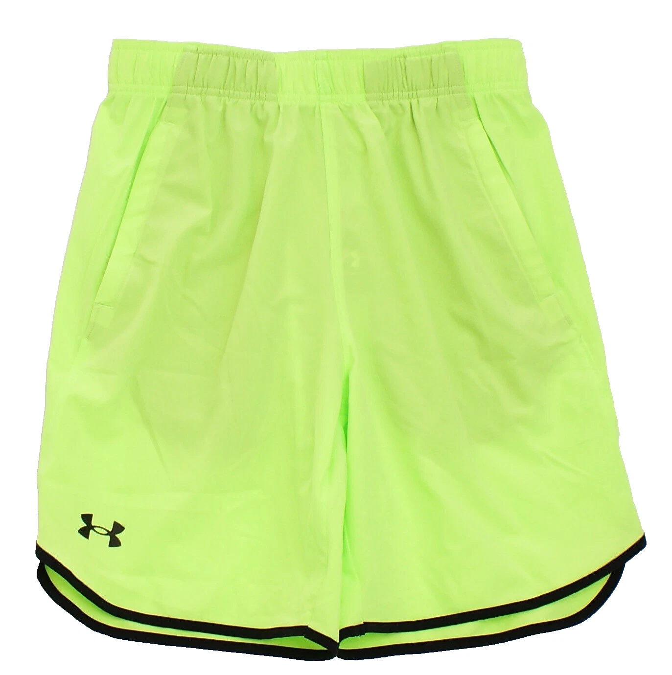 Under Armour Men's S Green HIIT Woven 8" Athletic Shorts Stretch Wicking