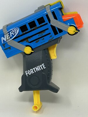 Fortnite Micro Shots Battle Bus Nerf Soft Dart Blaster Gun Toy Small
