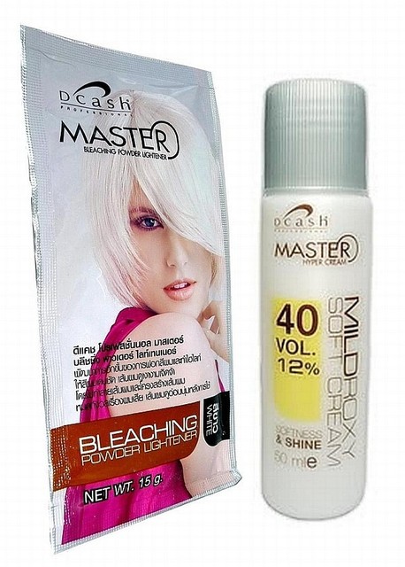 Hair Bleaching Lightening Powder Kit Platinum White Dcash Master