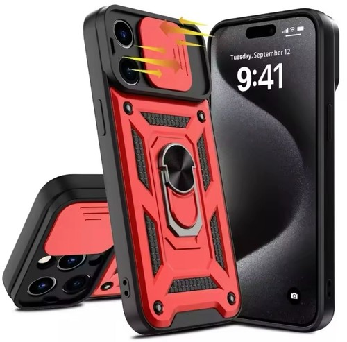 Shockproof Armor Magnetic Ring Holder Case For iphone 14 ,14 Pro Max,14+,14 Pro - Picture 9 of 24