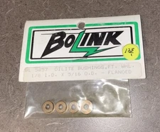 1/12th BOLINK Oilite bushings Ft. WHL 1/8" ID x 5/16" OD - flanged BL-5457 NIP