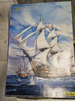 Heller 80897 1:100 HMS Victory Modellbausatz ist noch orginal Verpackt .