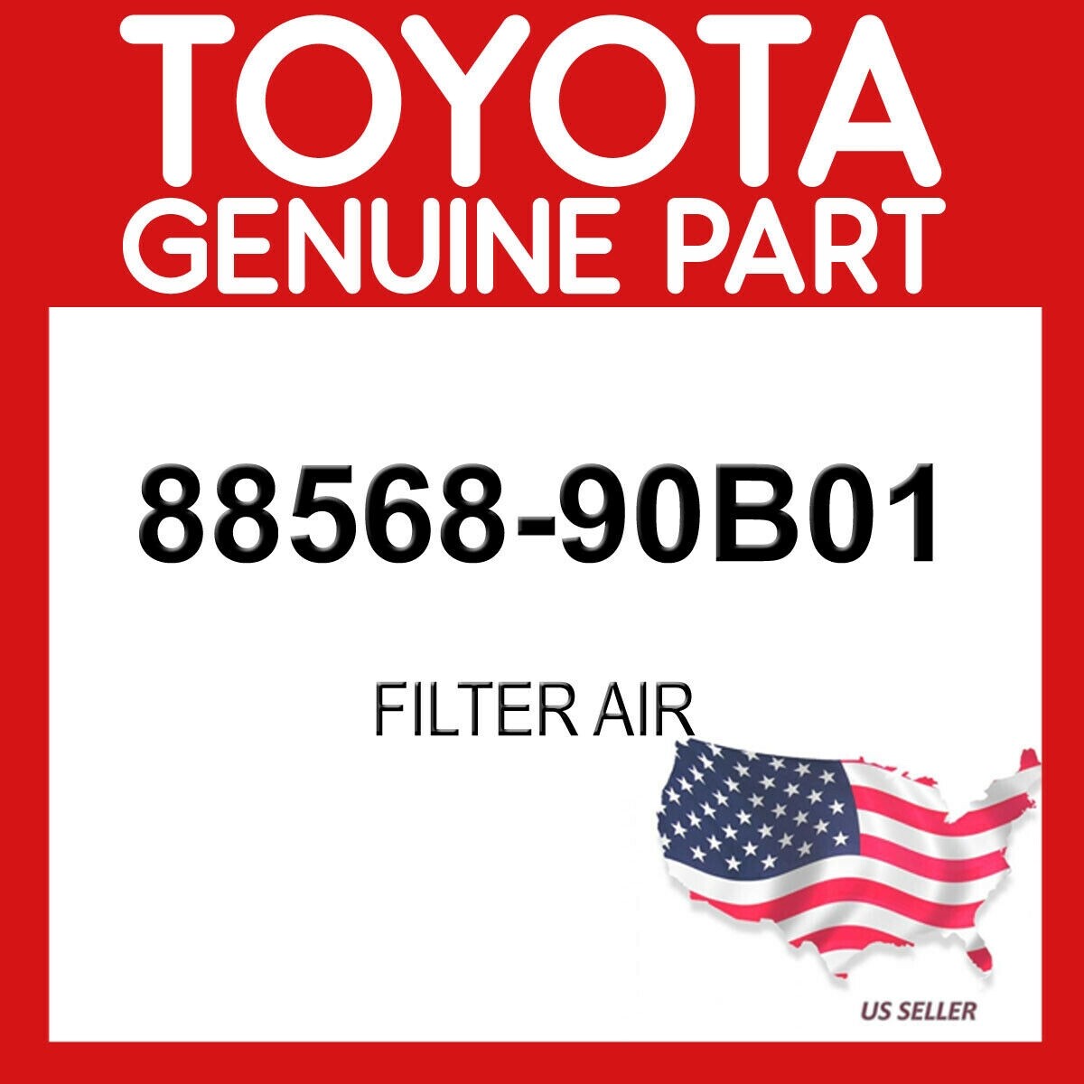 ガトリン・チュラ Toyota Genuine 88568-90B01 Filter Air 8856890B01 OEM | eBay