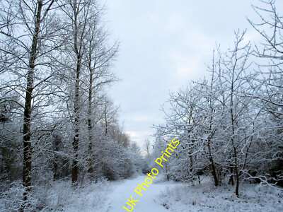 Foto 6x4 Die Spur vorbei am Monteurversteck am College Lake Tring ein Paar o c2016