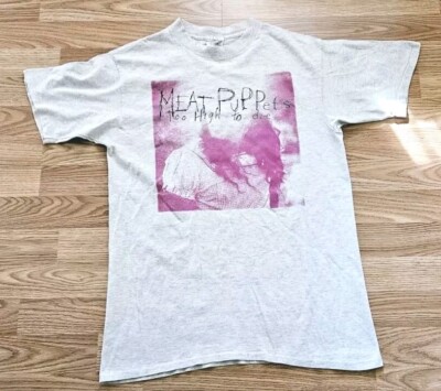 Vintage 90s The Meat Puppets Too High To Die T Shirt SS M L | eBay