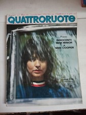 1966 07 QUATTRORUOTE LUGLIO 1966 N.7 (127) ANNO XI MINI MINOR SENZA REGALO