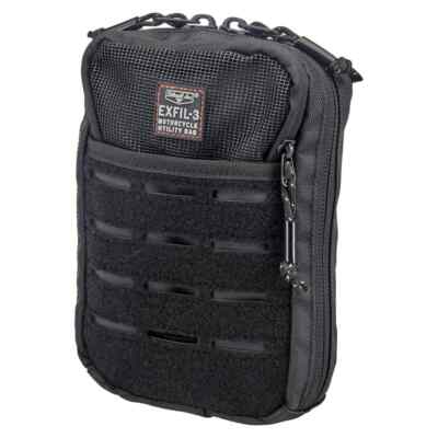 Biltwell EXFIL-3 2.0 Riser Bag - Harley T-Bar Handlebar Molle Sissybar Dyna XL