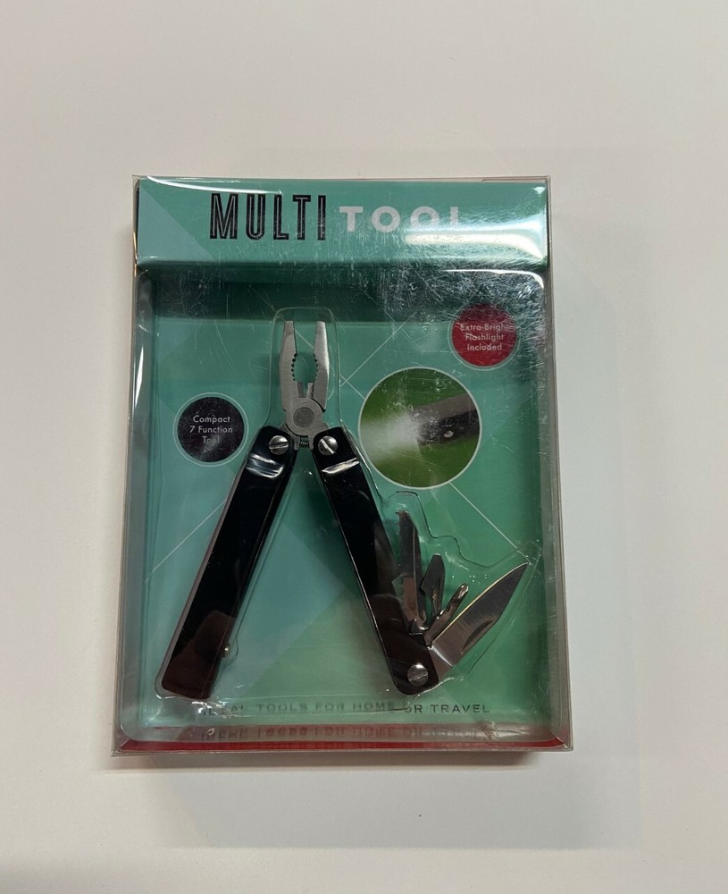 7-in-1 Multi-Tool Pliers with Wire Cutter, Screwdriver & More