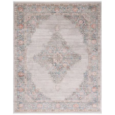 SAFAVIEH Shivan Collection SHV726F Grey / Rose Rug