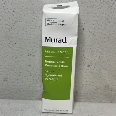 Murad Resurgence Retinol Youth Renewal Serum Brand New in Box 1oz / 30mL
