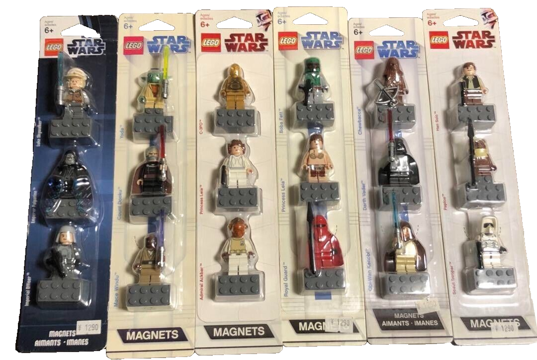 LEGO Star Wars Magnet Set of 18 | eBay