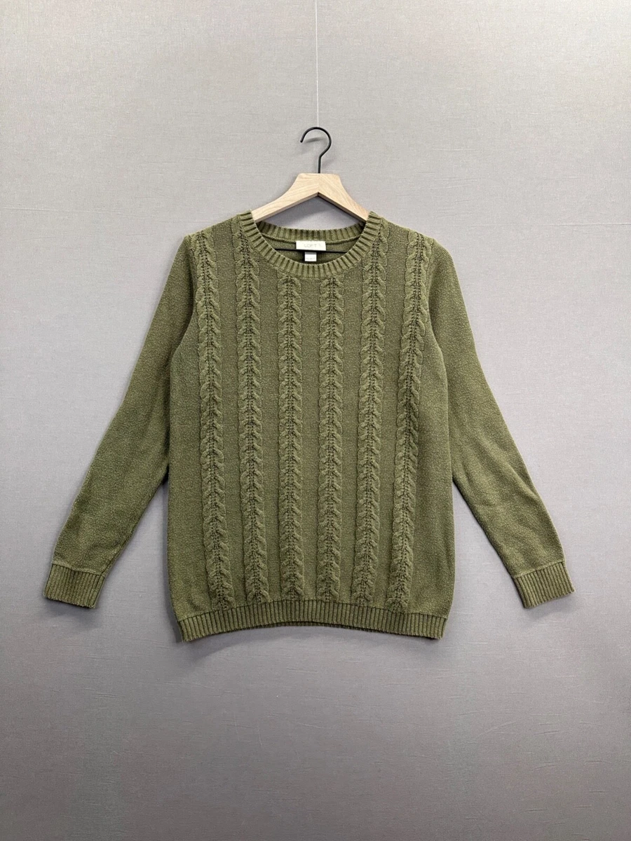 Loft green best sale sweater