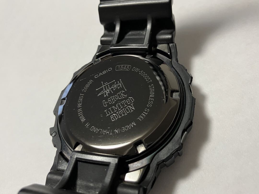 Stussy 5000St Digital Quartz Men 25Th Anniversary Casio G Stussy 5000St Digital Quartz Men 25Th Anniversary Casio G