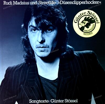 Rudi Madsius Und Streetlife Songtexte - Düsenclipperhocker LP (VG+/VG+) '