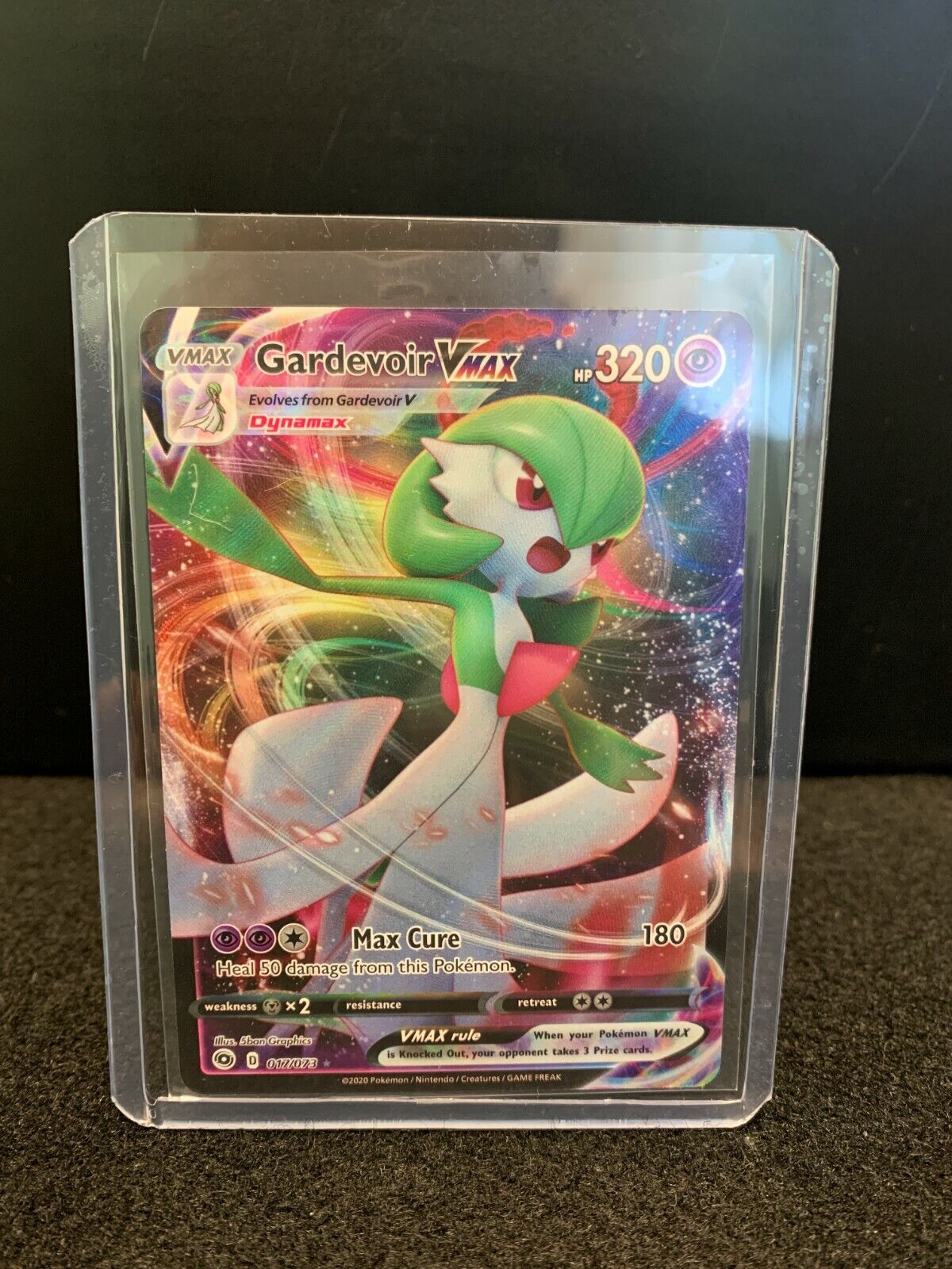 Carta Pokemon Gardevoir VMax 017/073 Caminho do Campeão