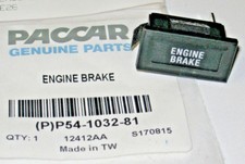 ~NEW PACCAR KENWORTH ENGINE BRAKE DASH INSERT INDICATOR LAMP ID~ P54-1032-81