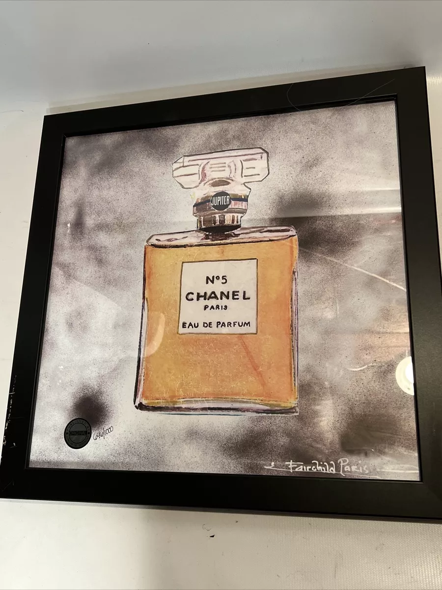 Wall Decor, Chanel Bottle Ltd Ed Print By Fairchild Paris