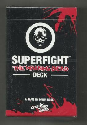 SUPERFIGHT: The Walking Dead Kartenspiel – 100 Karten Mit Charakteren & Szenarien Aus Der Serie