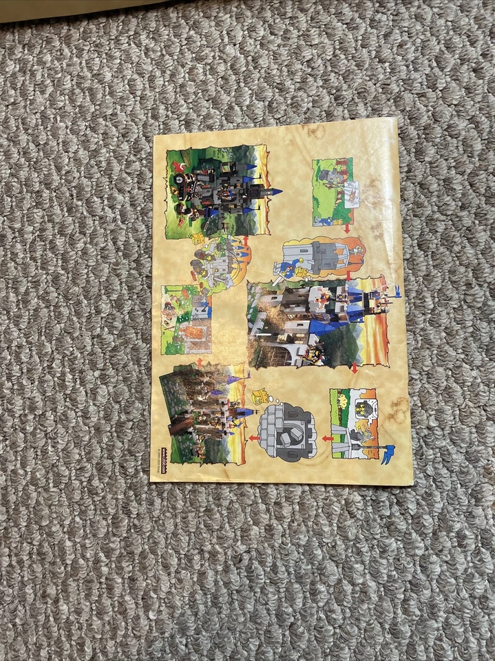 LEGO (Caja Vacía con Instrucciones) 6091 6098 Reino de Caballero Castillo del Rey León Foto 4 de 4