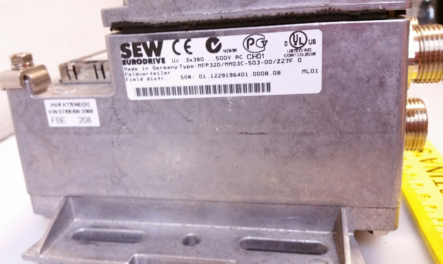 SEW Eurodrive MM03C-503-00 Movimot Frequenzumrichter 08241155 Feldverteiler
