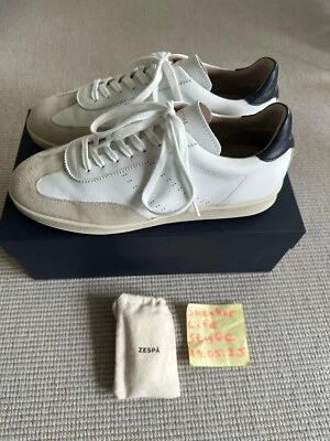 ZESPÀ / Baskets / ZSPGT / Taille EU 43,5 / Blanc / Bleu foncé / État neuf - Photo 1/4