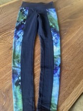 Athleta Navy/Green 7/8 Tight Leggings NWT Womens XS Yoga Pants