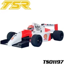 Team Saxo TS01197 MF-1-200 Clear Car Body RC Racing Formula One Mini Short Wheel