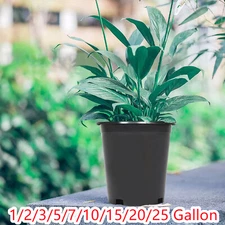 1/2/3/5/7/10/15/20/25 Gallon Nursery Pots Garden Plant Plastic Nutrition Pots