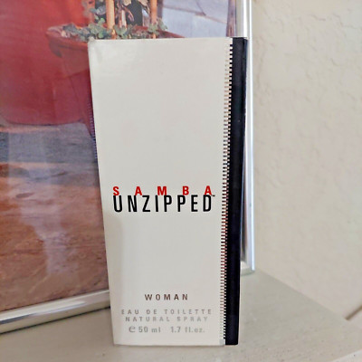 Samba Unzipped  WOMEN by workshop 1.7oz 50ml Eau de Toilette Natural  Spray