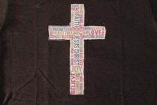Inspirational Cross Christ bible God Jesus t-shirt tee graphic novelty boy girl