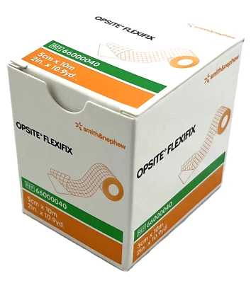 SMITH & NEPHEW Opsite Flexifix Transparente Folienrolle 5 cm x 10 m (1 Stück)