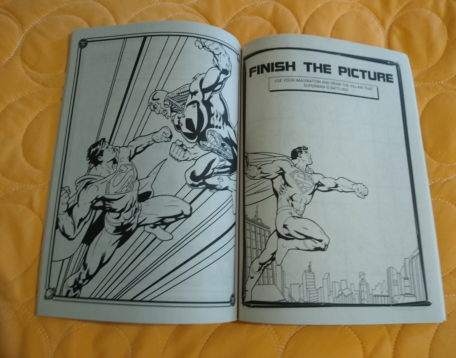 DC Comics Superman Jumbo Coloring & Activity Book with Tear & Share