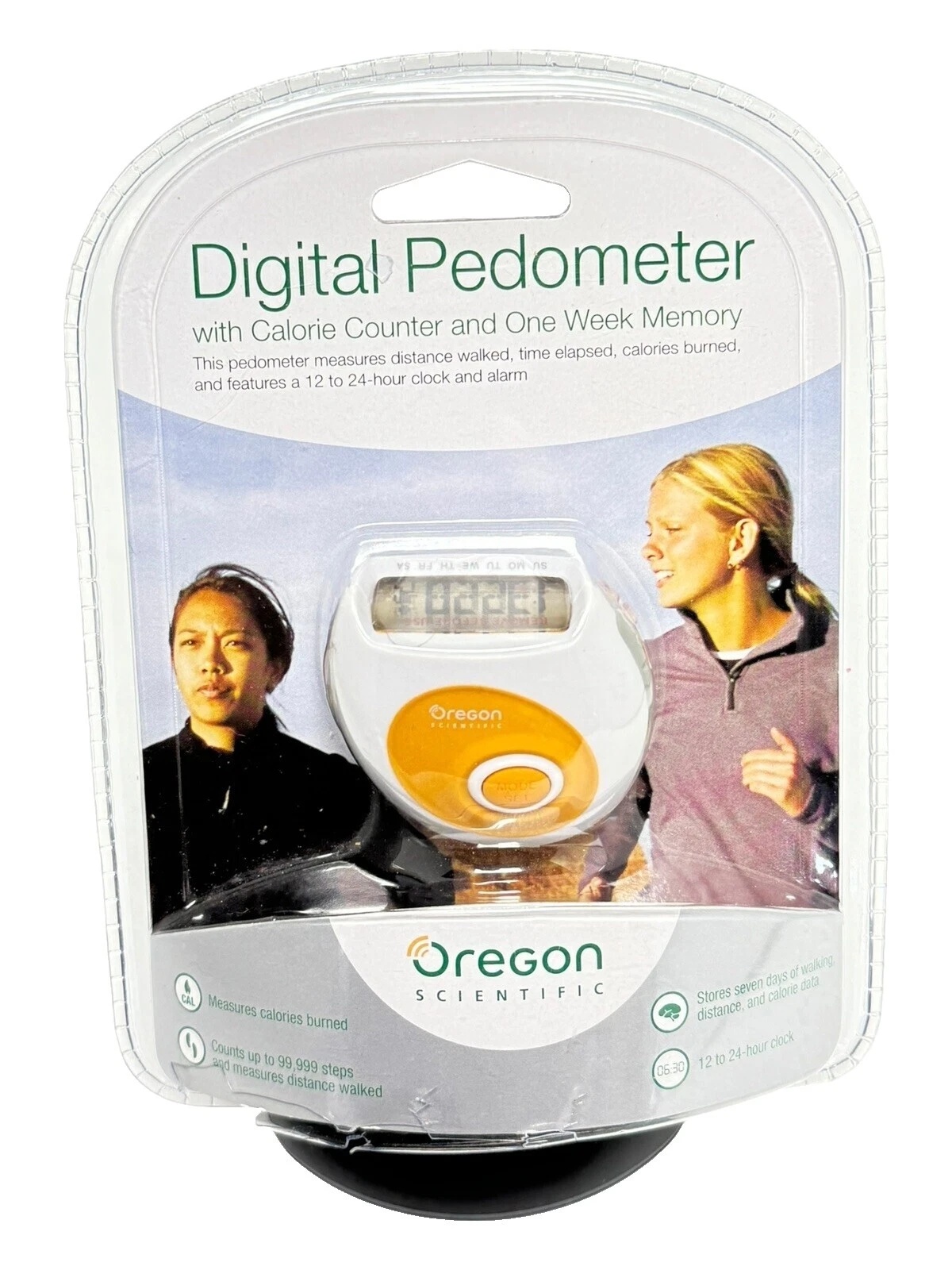 Relógio Oregon Scientific pedômetros com