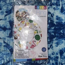 Intex 59230EP Lively Print Swim Ring 20" Tropical /Themed Float