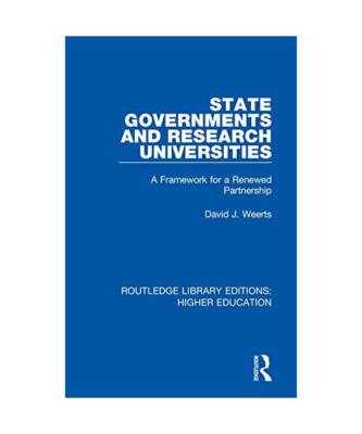 State Governments and Research Universities: A Framework for a Renewed Partnersh