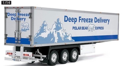 Tamiya 56319 1/14 Scale RC Tractor Truck 3-Axle Reefer Semi