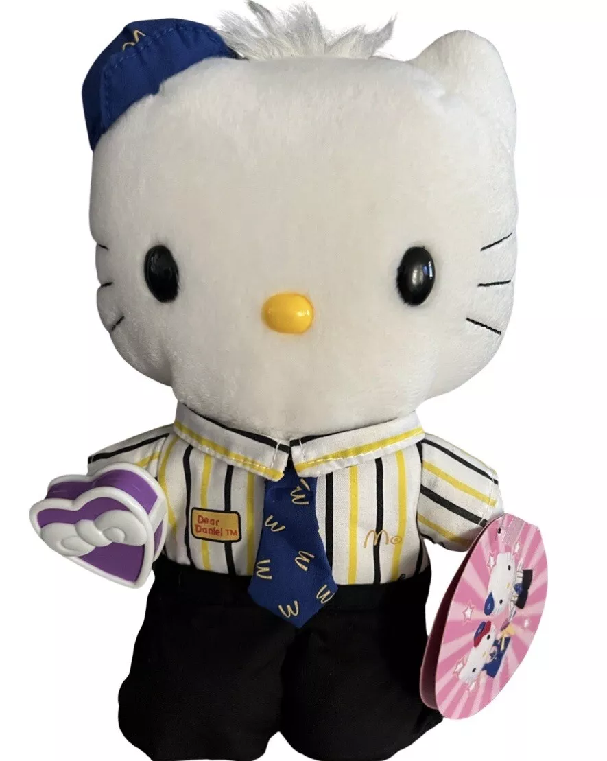 Plush Hello Kitty Dear Daniel McDonald's Stuffed Animal 2000 Y2K