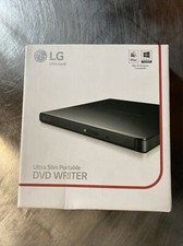 LG GP55EX70 Ultra Slim Portable DVD Writer with M-DISC Support - Black