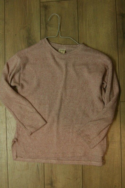 Zara girls pink sweater top size 10 GUC
