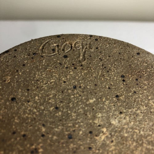 VTG Cornish Hill Pottery Honey Jar Handmade Stoneware by Gogi Millner Speckled - Picture 11 of 11