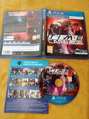 *NEUWERTIG* Time Carnage VR (PS4/PSVR, Playstation 2018) CIB komplett PAL