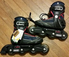 Roces Youth Inline Skates - Black/Red - UK 12JR-2  EU 30-35  US 13J-3