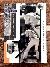 2001 Fleer Game Time Albert Belle #54