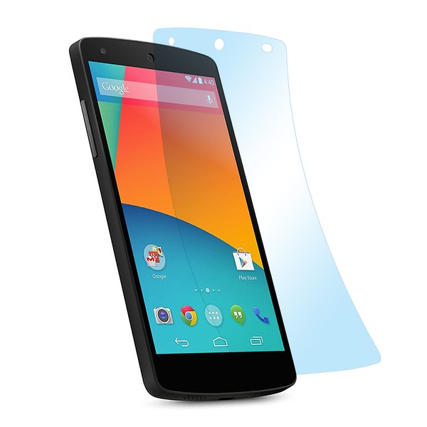 6X Matt Schutz Folie Google Nexus 5 Lg Anti Reflex Entspiegelt Display Protector-image