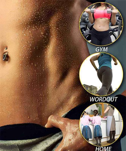 Herren Sauna Thermo Schwitzen Taille Trainer Tank Top Weste Anzug Body Shaper Gürtel Korsett - Bild 11 von 12
